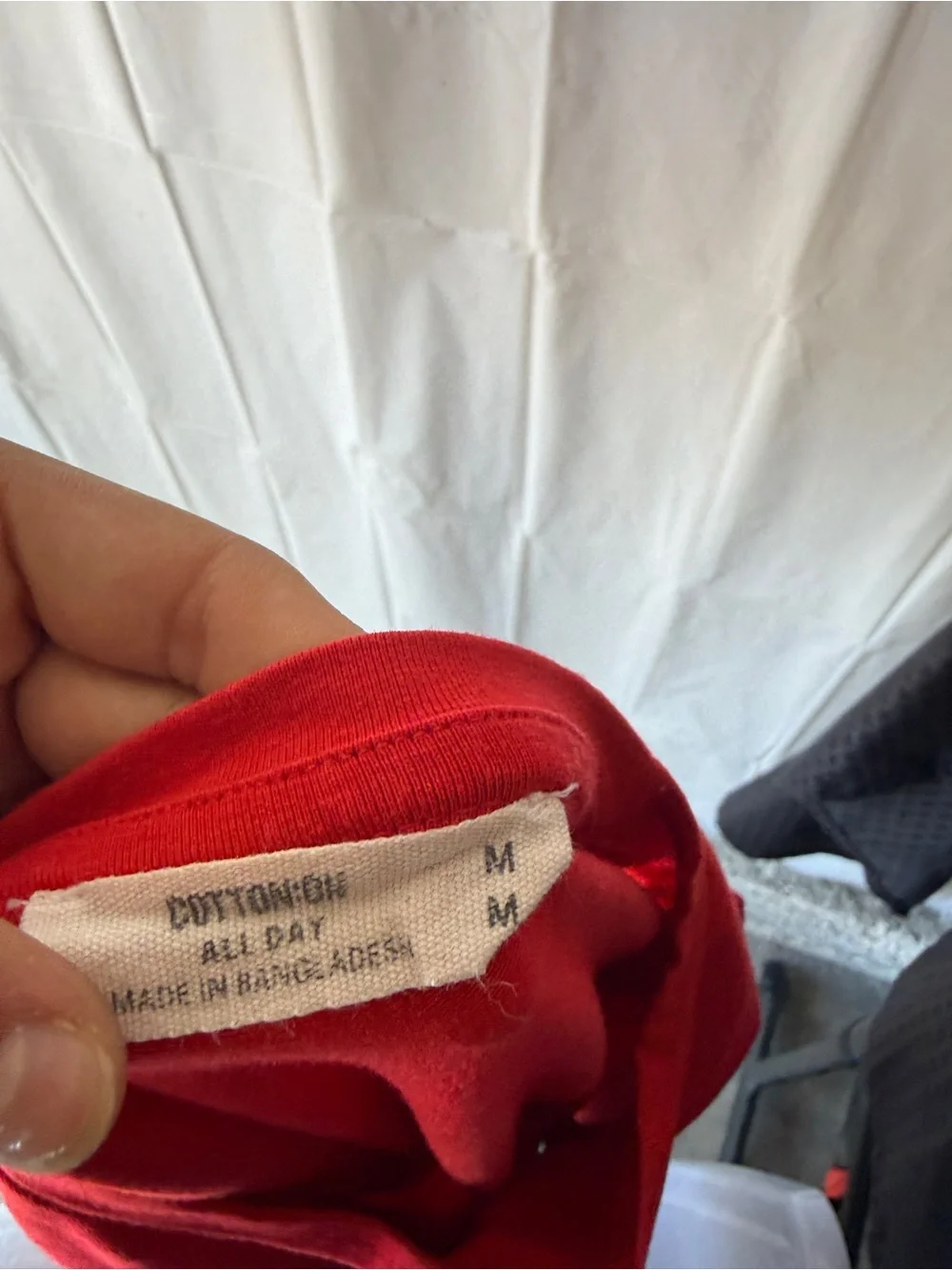 Cotton On Red Short Sleeve Crewneck Tee